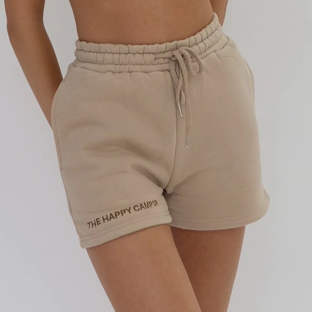 Happy Camp3r Cloud Shorts in Sand Sz XXL